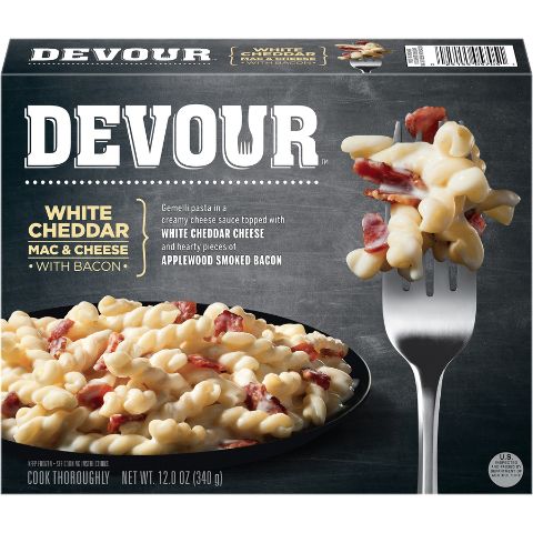 Order Devour White Cheddar Bacon Mac 12oz food online from 7-Eleven store, Denver on bringmethat.com