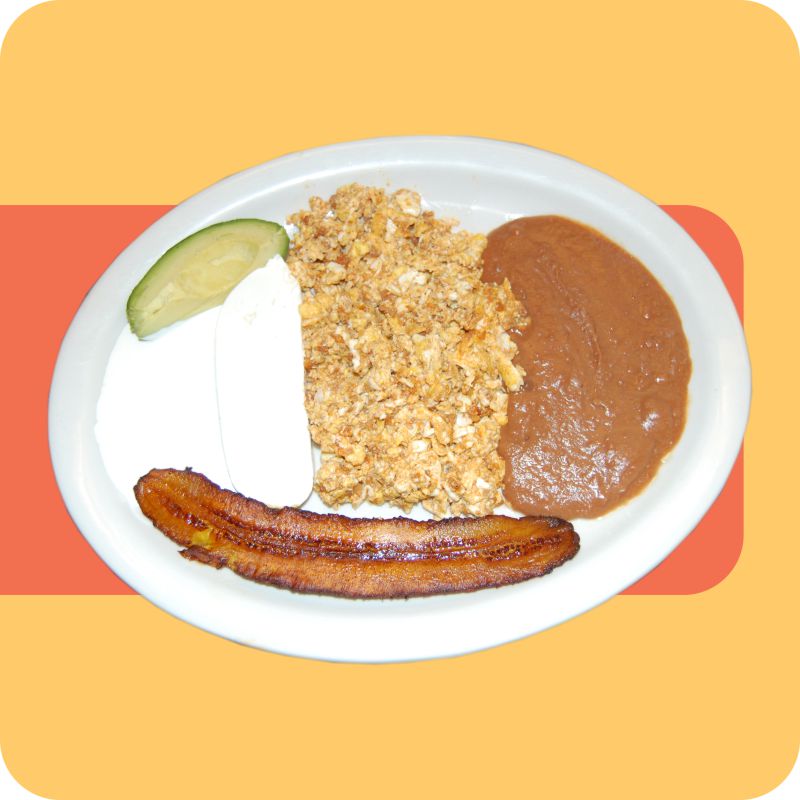 Order Huevos Con Chorizo Desayuno food online from El Tikal Restaurant store, Lynn on bringmethat.com