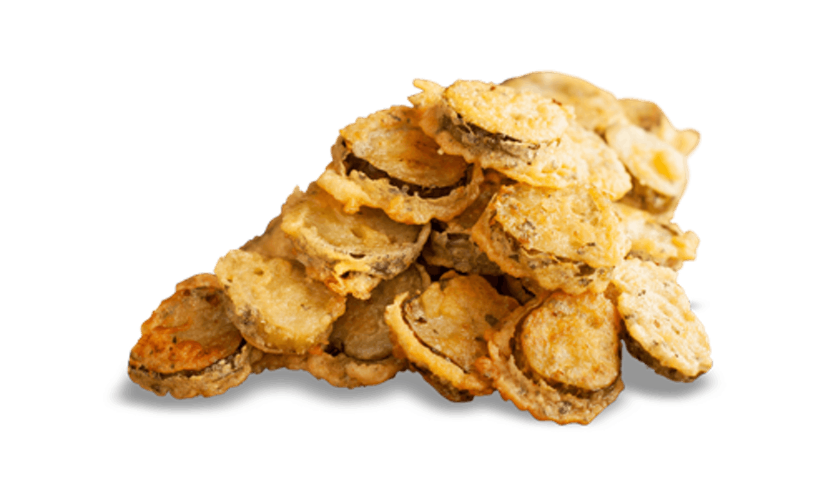 Order Fried Pickles Appetizer food online from Famous Dave's store, Henderson on bringmethat.com