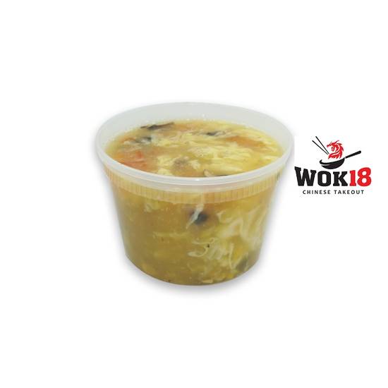 Order Egg drop soup food online from Wok 18 store, Teaneck on bringmethat.com