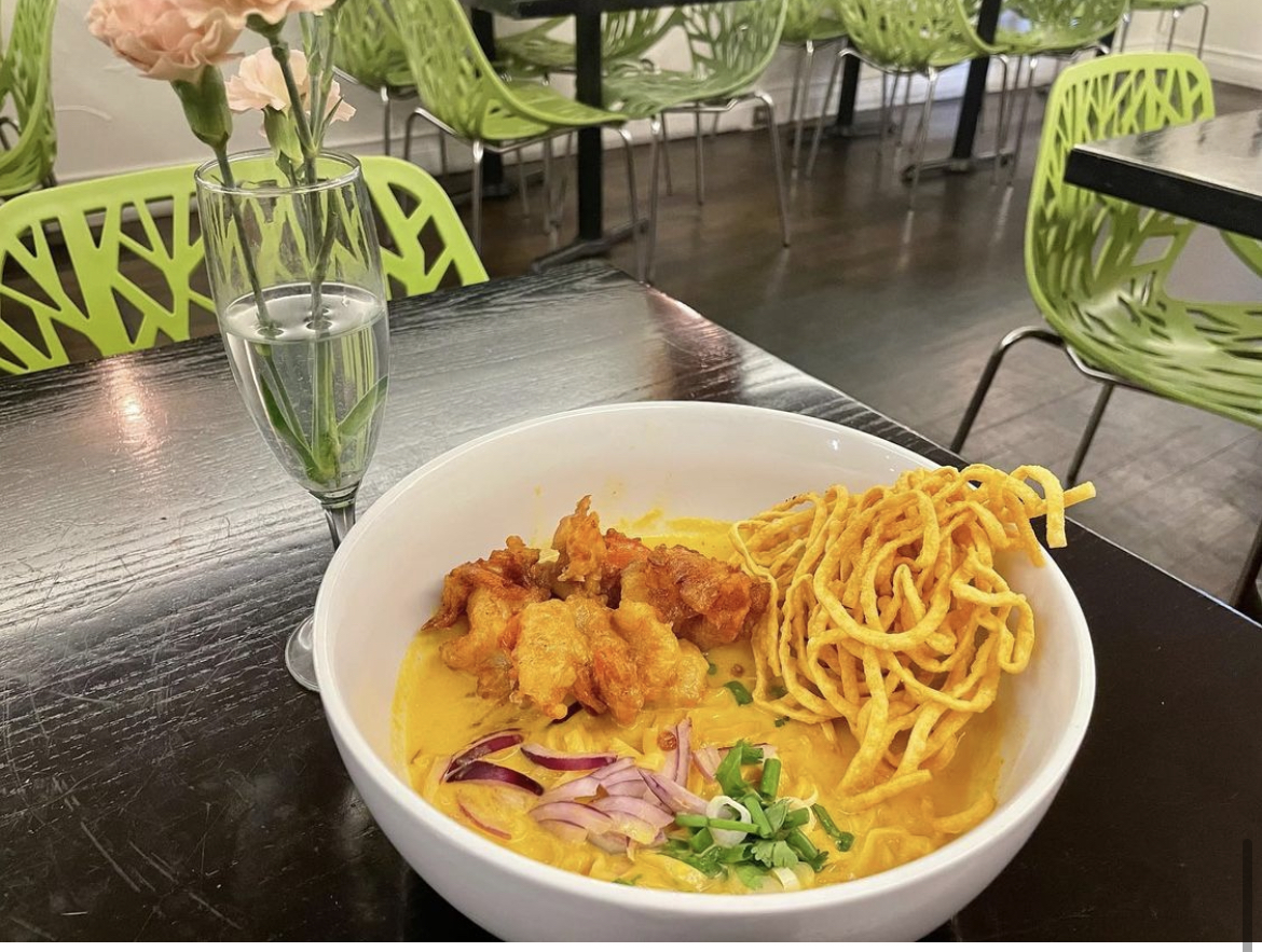Order Khao Soi Shrimp Special food online from Spoonful Thai Bistro store, Reading on bringmethat.com