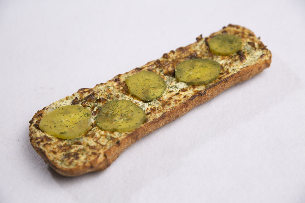 Order Dill Pickle French Bread food online from Dave Pizza Buffet store, New Baltimore on bringmethat.com
