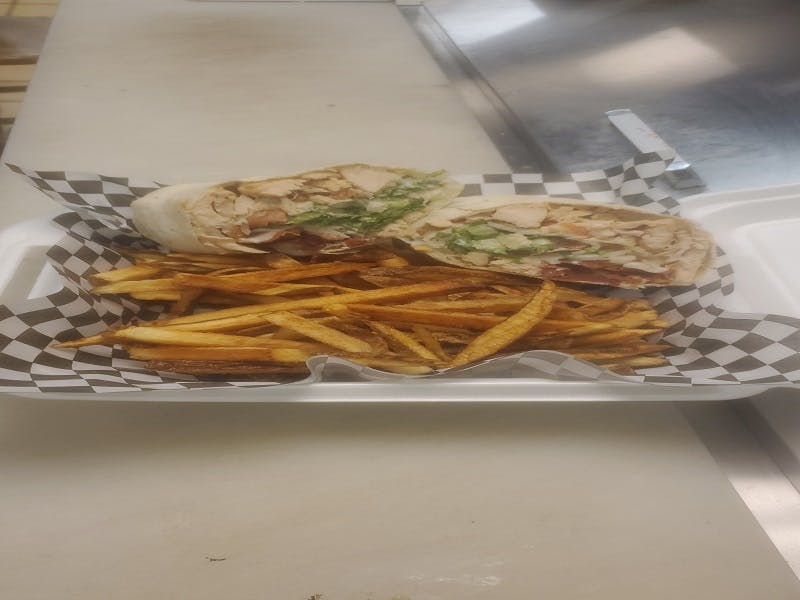 Order Grilled Chicken Bacon & Ranch Wrap - Wrap food online from Pizza Leone store, Fairfield on bringmethat.com