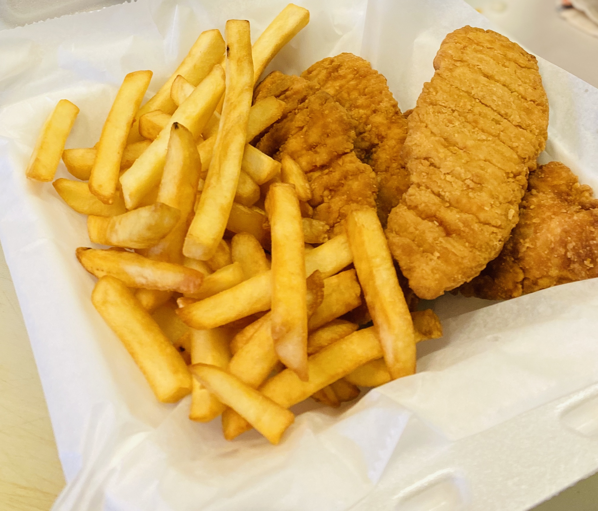 Order 4 Chicken Fingers and Fries food online from Empire Hots store, Webster on bringmethat.com