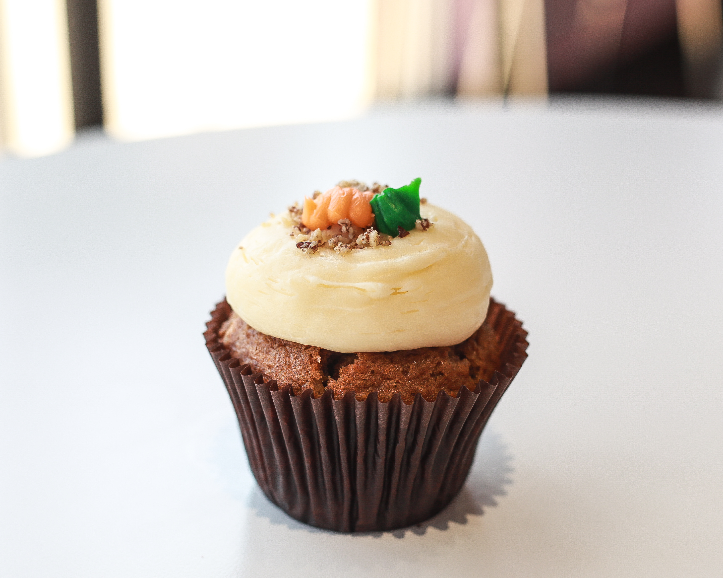 Order Carrot Cupcake food online from Smallcakes store, Huntersville on bringmethat.com
