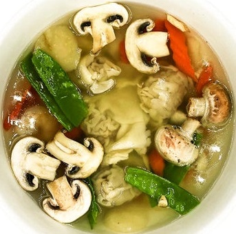 Order Wonton Soup food online from New Shanghai Restaurant store, Lake Forest on bringmethat.com