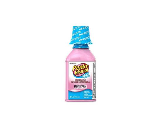 Order Pepto Bismol Max Strength 4oz food online from Extra Mile 2045 store, Antioch on bringmethat.com