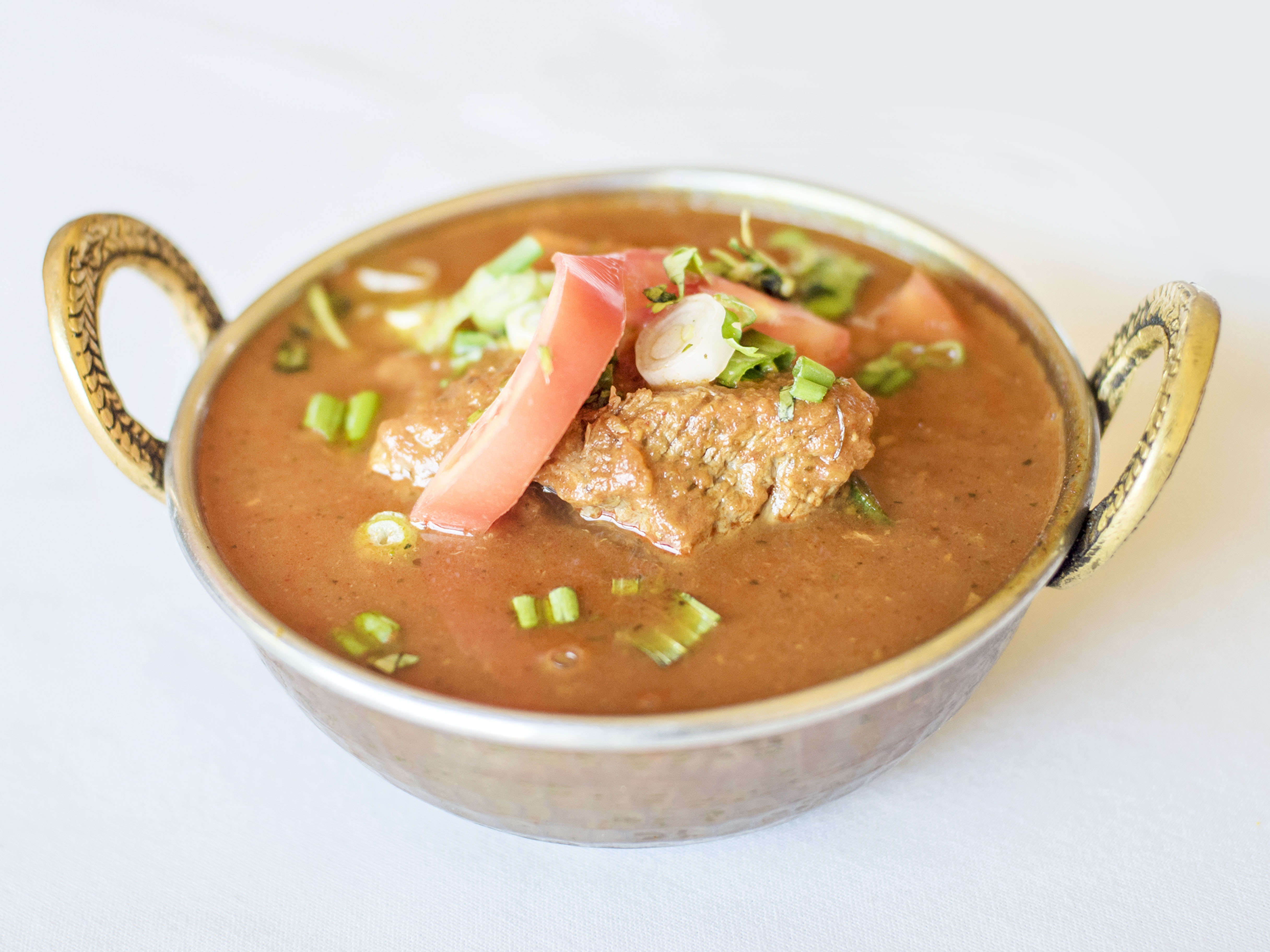 Order Punjabi Lamb Curry food online from Mehak Indian Cuisine store, Berkeley on bringmethat.com