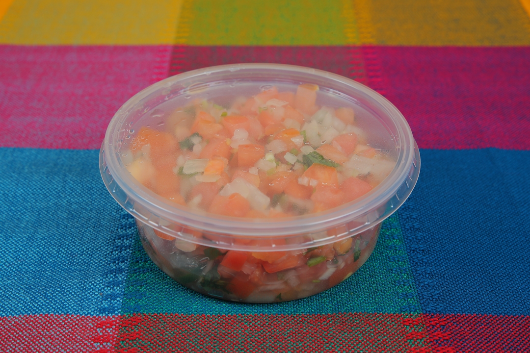 Order Pico de Gallo food online from Refried Beans store, New York on bringmethat.com