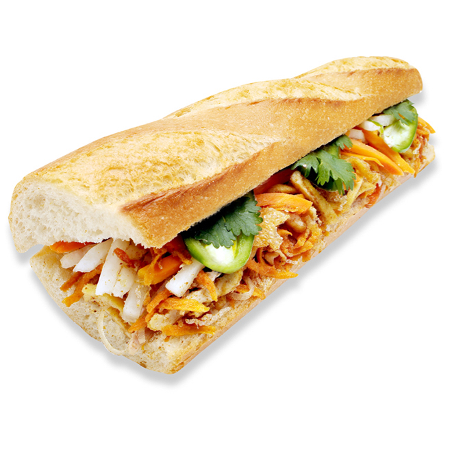 Order 12. Vegetarian Sandwich food online from Lee Sandwich store, Cypress on bringmethat.com