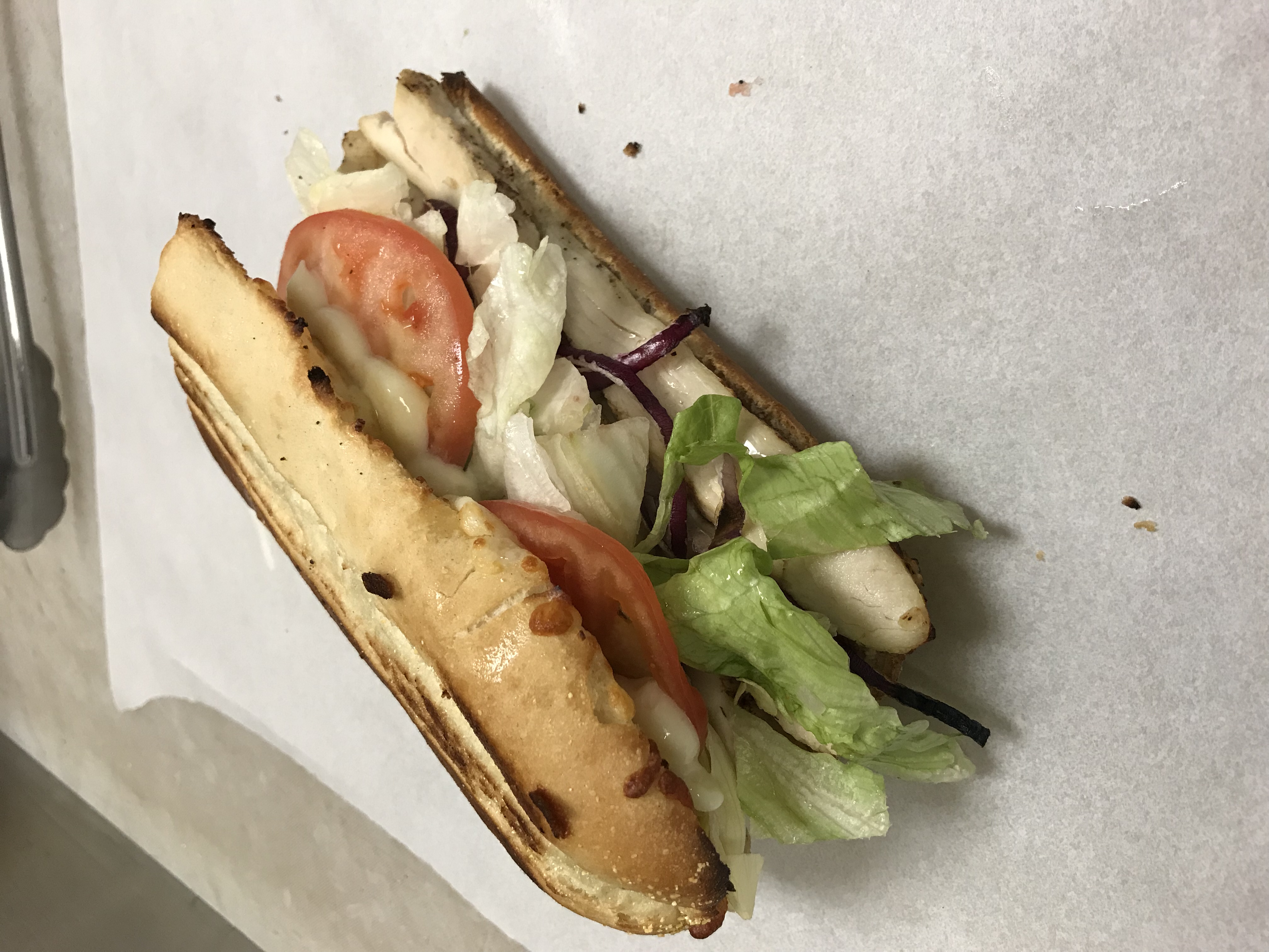 Order Grilled Chicken Hoagie food online from Pasquale's Pizzeria store, Wilmerding on bringmethat.com