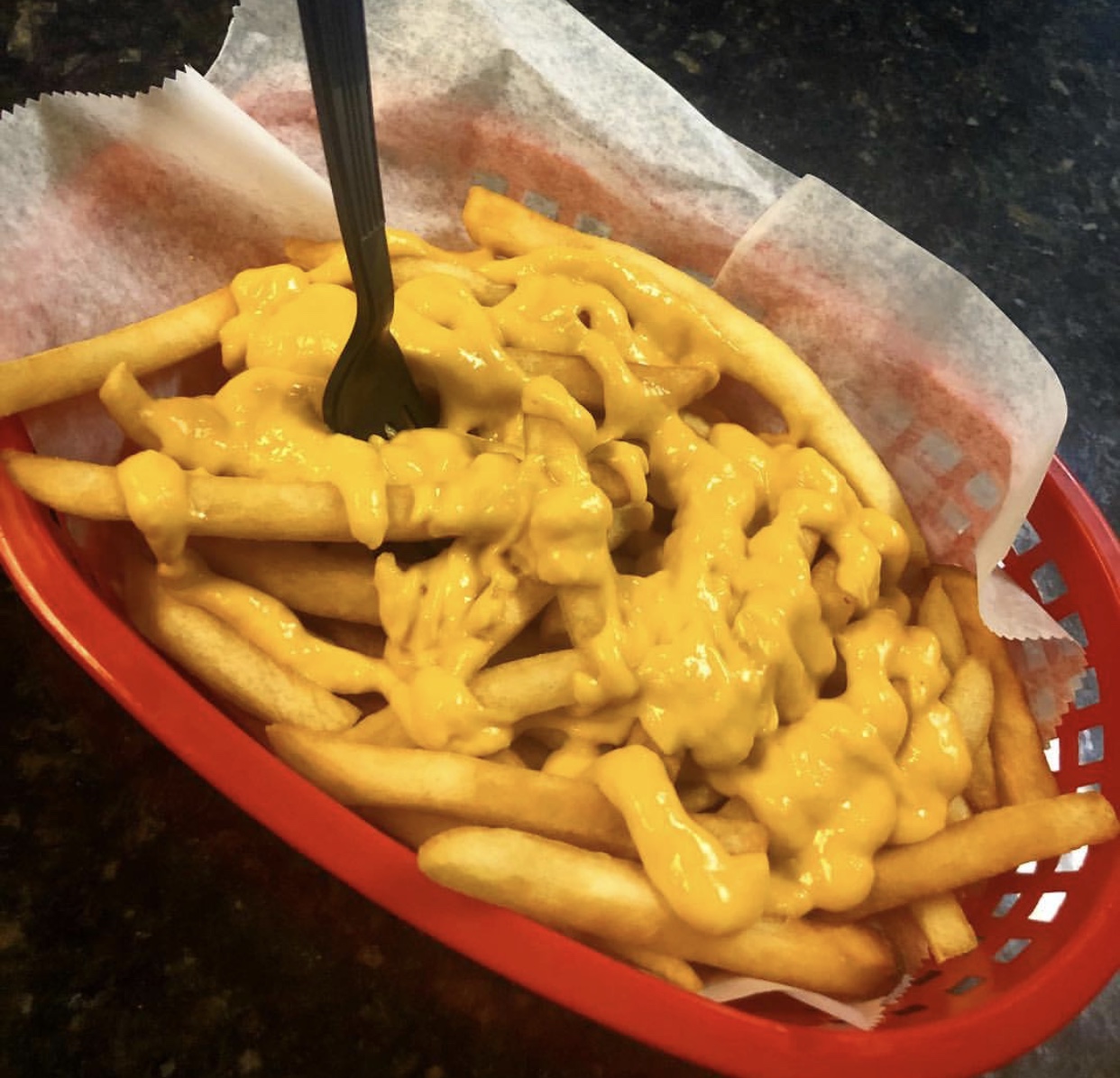Order Cheese Fries food online from Colonial Pizza store, Philadelphia on bringmethat.com