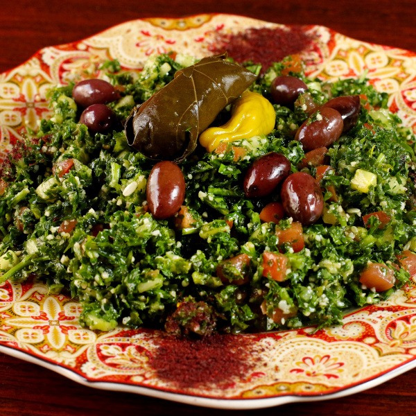 Order Tabouli Salad food online from Baladie Gourmet Cafe store, San Francisco on bringmethat.com