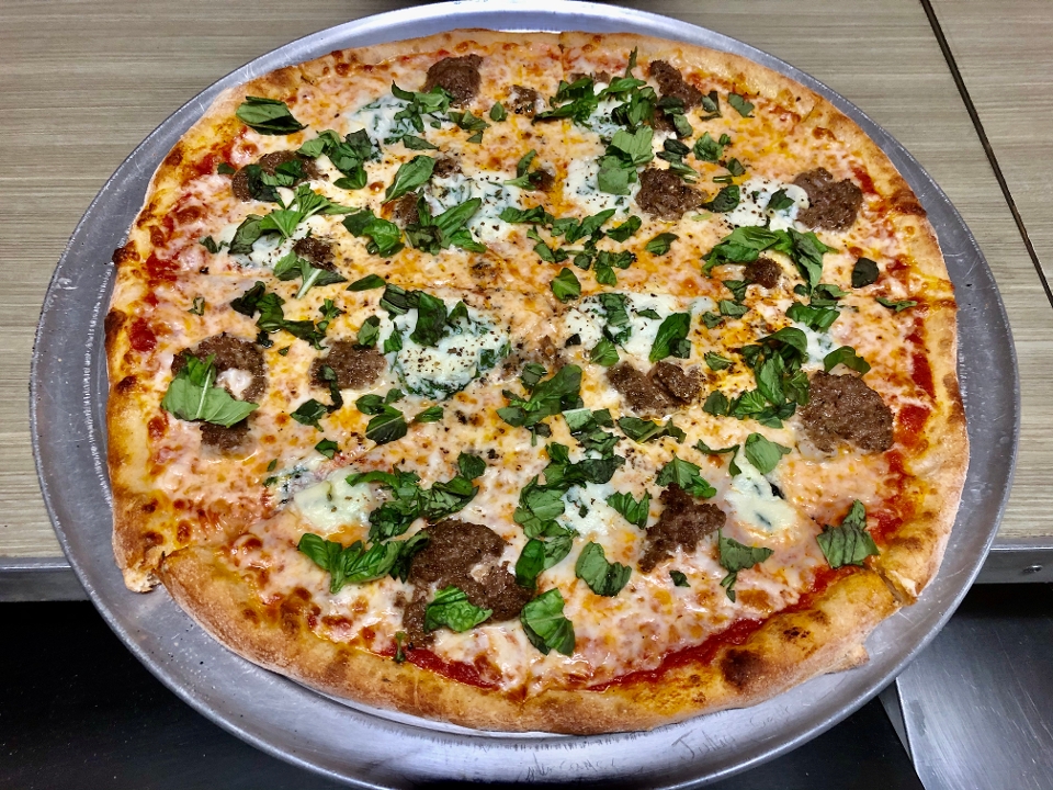 Order Lg Meatball Special Pizza food online from Piemonte Pizza & Grill store, Providence on bringmethat.com