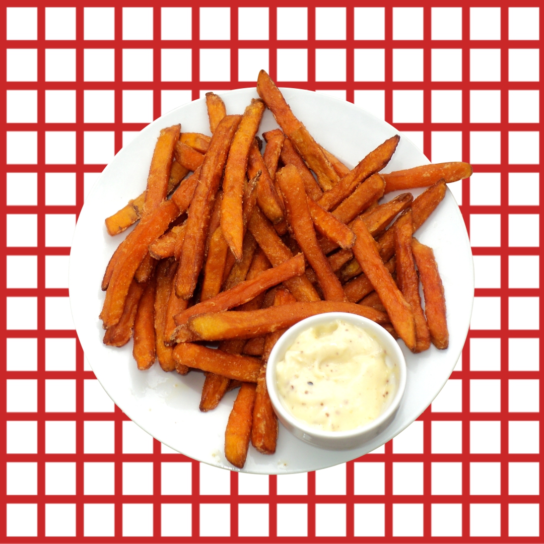 Order Sweet Potato Fries  food online from Sumo Burgers store, Buffalo on bringmethat.com