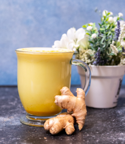 Order Ginger Turmeric Chai Latte (Hot) food online from The Coffee Class store, Las Vegas on bringmethat.com