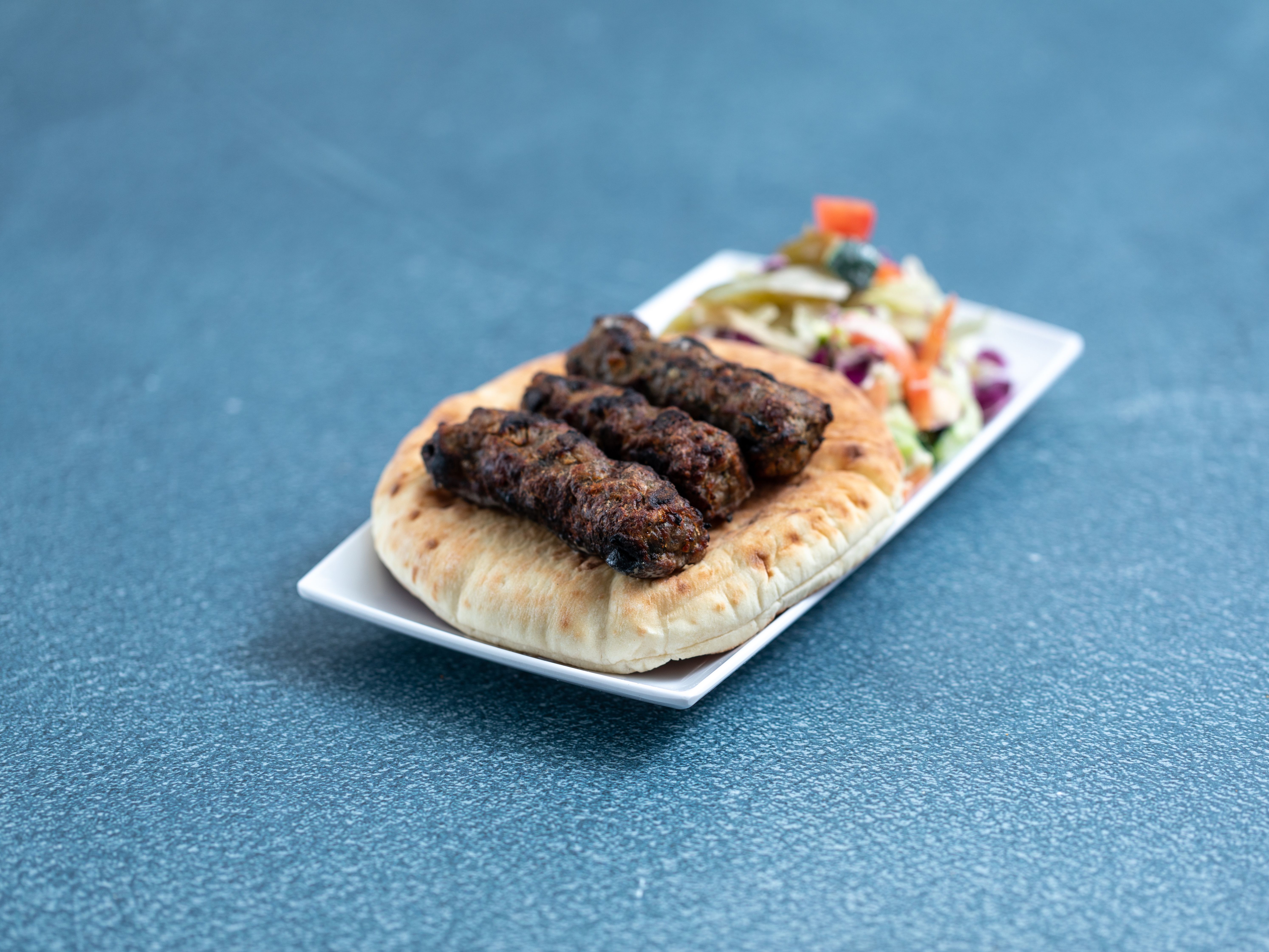 Order Kabob and Salad Plate food online from Rami's store, Brookline on bringmethat.com