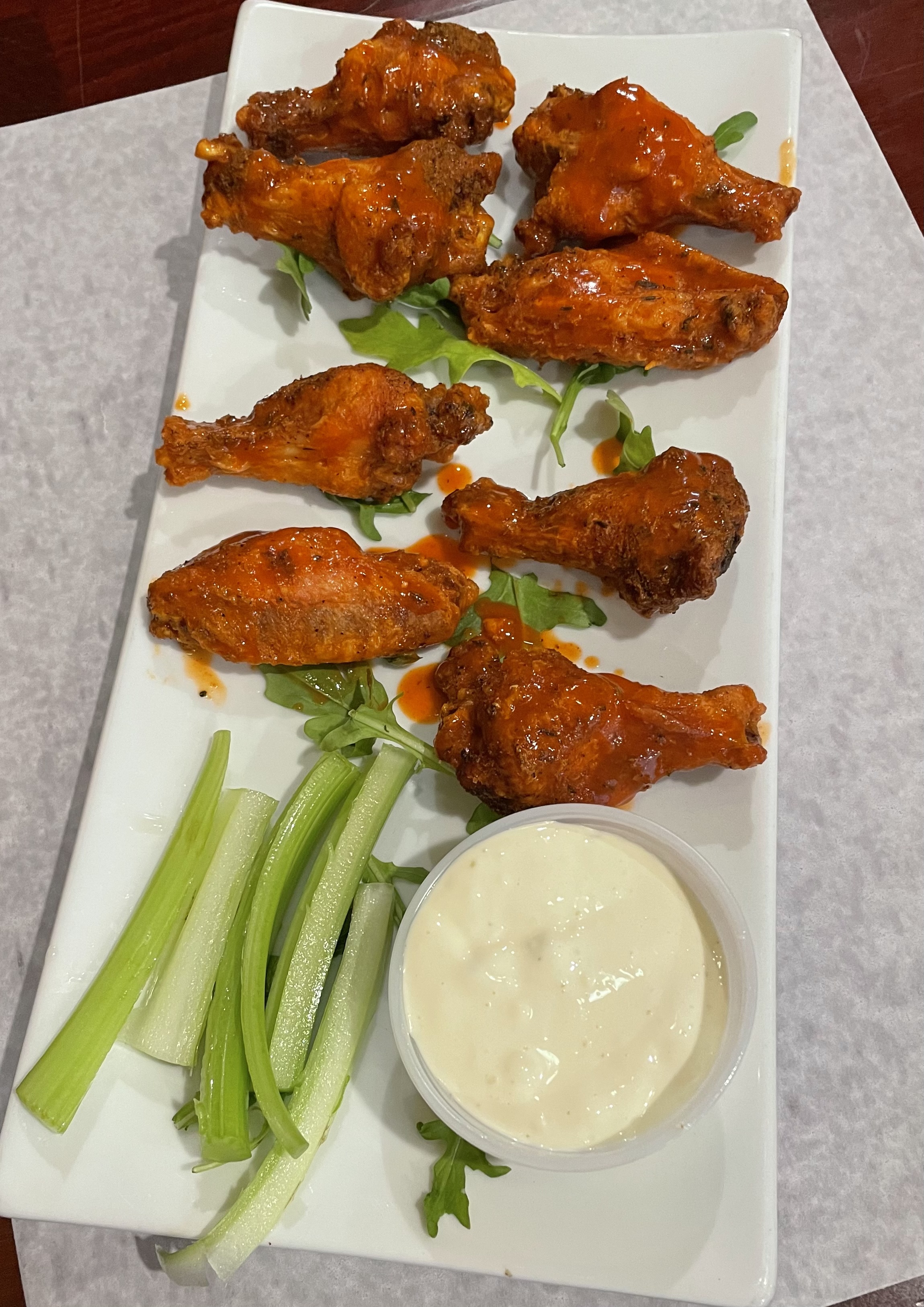 Order Wings food online from Julians Brick Oven Pizza store, Monroe on bringmethat.com
