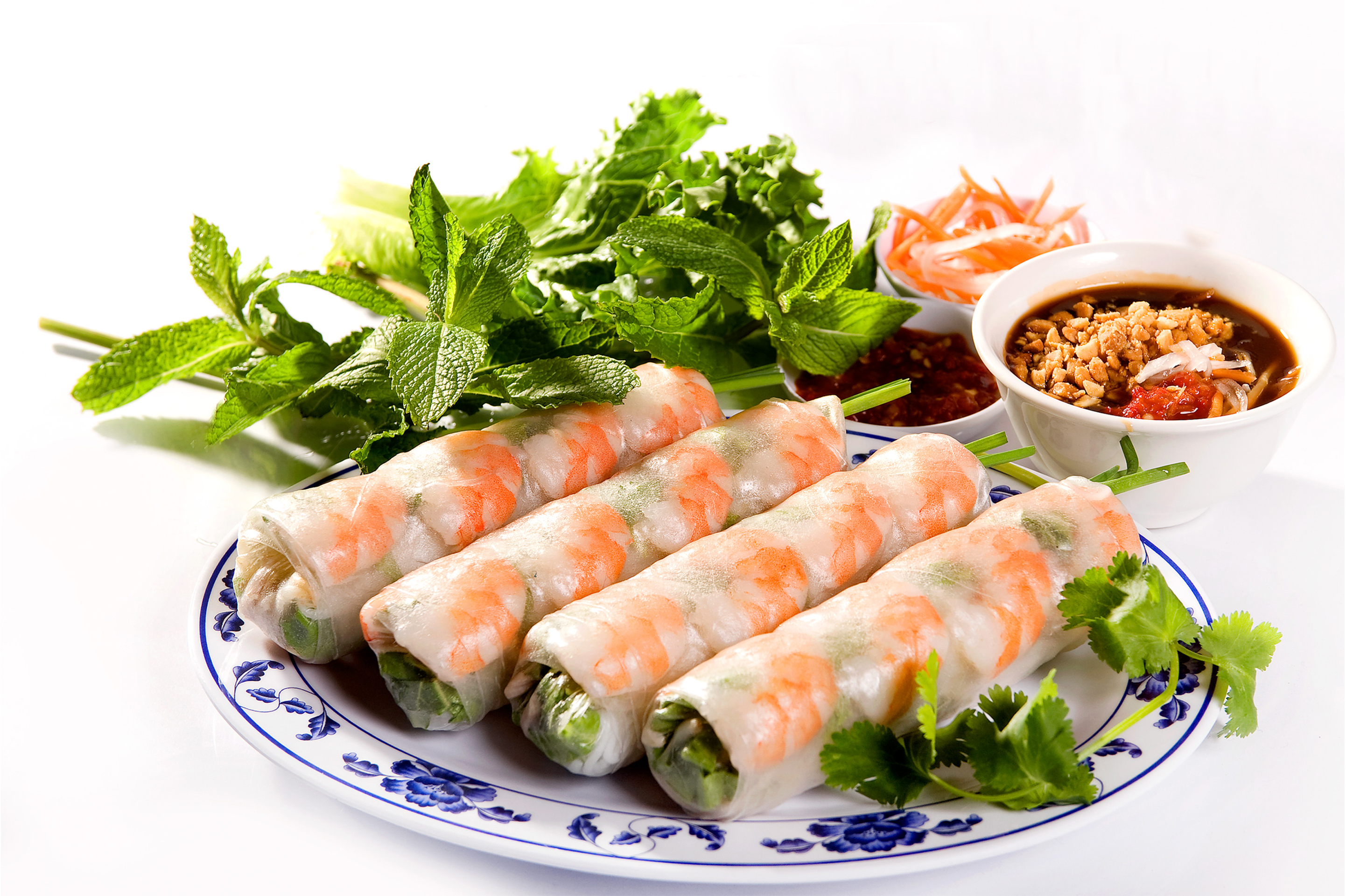 Order Gỏi Cuốn / Spring Rolls #45 food online from Pho Huong store, San Jose on bringmethat.com