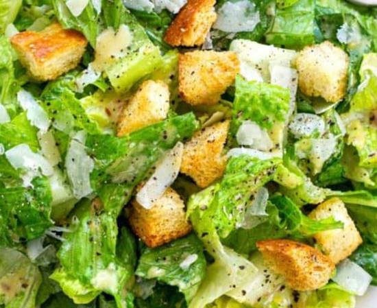 Order Small Caesar Salad food online from Jubilee Juice & Grill store, Chicago on bringmethat.com