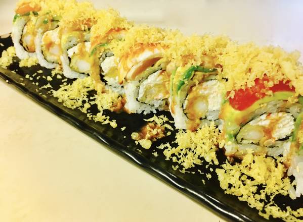 Order Ultimate Rainbow Roll (8 pcs) food online from Narumi Sushi store, Lemon Grove on bringmethat.com