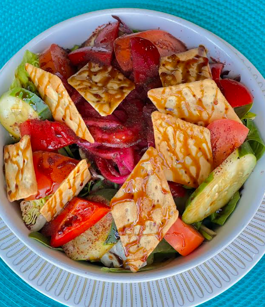 Order Fattoush Salad food online from Kimo Kitchen store, Rockaway Beach on bringmethat.com