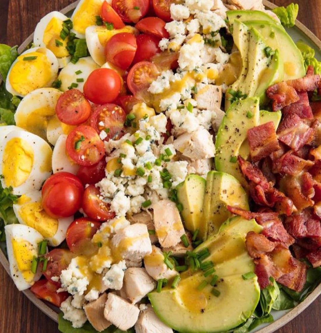 Order COBB Salad  food online from Bagels & More store, Edgewater on bringmethat.com