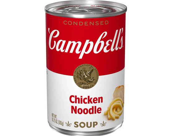 Order Campbell's Chicken Noodle Soup (10.75 oz) food online from Shell store, Gaithersburg on bringmethat.com
