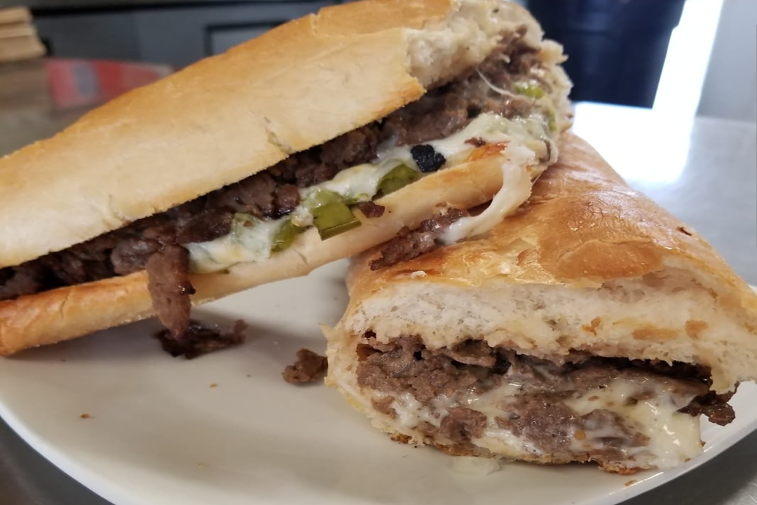 Order Philly Steak Sub food online from Aroma Pizza store, Fort Wayne on bringmethat.com