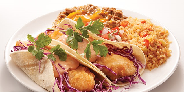 Order Baja Fish Tacos food online from Little Pappasito store, Shenandoah on bringmethat.com