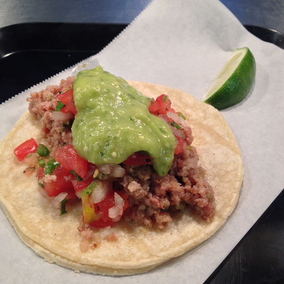Order Chorizo Taco food online from Spare No Rib store, St. Louis on bringmethat.com