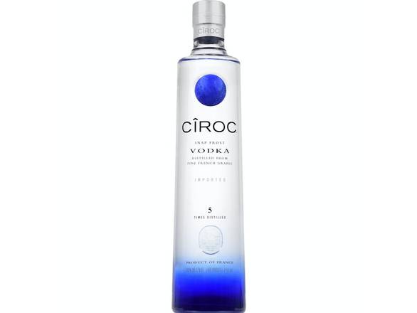 Order CIROC Vodka - 750ml Bottle food online from Josh Wines & Liquors Inc store, New York on bringmethat.com