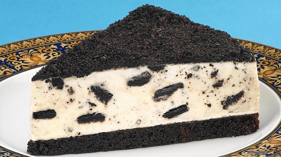 Order Oreo Mousse Cake food online from Village Hummus store, San Mateo on bringmethat.com