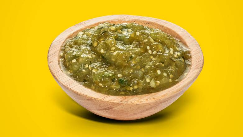 Order 8 Oz Tomatillo Salsa food online from Taco Palenque store, Round Rock on bringmethat.com