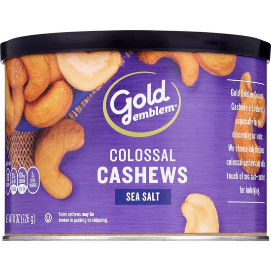 Order Gold Emblem  Colossal Cashews, Lightly Salted food online from CVS store, NORTH AUGUSTA on bringmethat.com