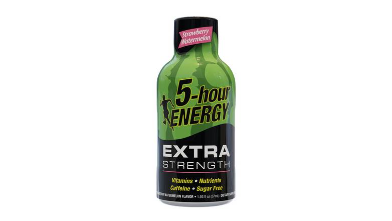 Order 5-Hour Energy Strawberry Watermelon Extra Strength Shot food online from Trumbull Mobil store, Trumbull on bringmethat.com