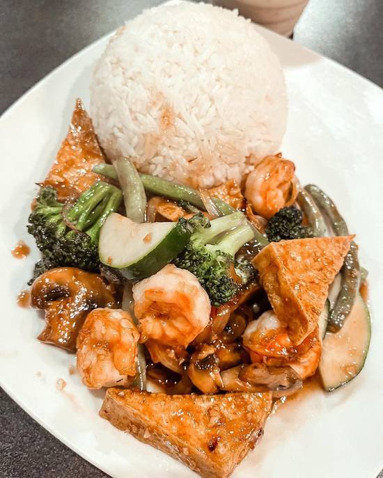 Order Tofu Veggies food online from Bibo's Cafe store, Harris County on bringmethat.com
