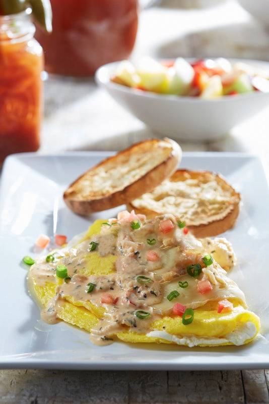 Order Lobster & Brie Omelette food online from Another Broken Egg store, Orange Beach on bringmethat.com