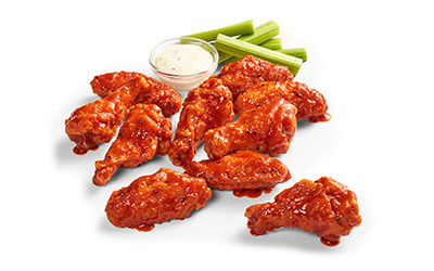 Order Wings Meal with Fries and Drink food online from American Deli store, North Charleston on bringmethat.com