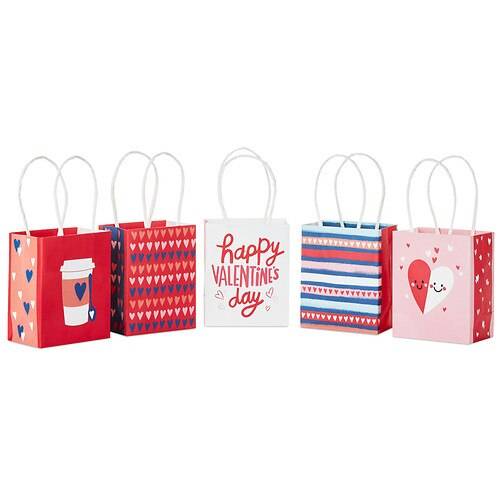 Order Inspirations from Hallmark Valentine's Day Gift Bags (Assorted Bright Designs) - 5.0 ea food online from Walgreens store, Daly City on bringmethat.com