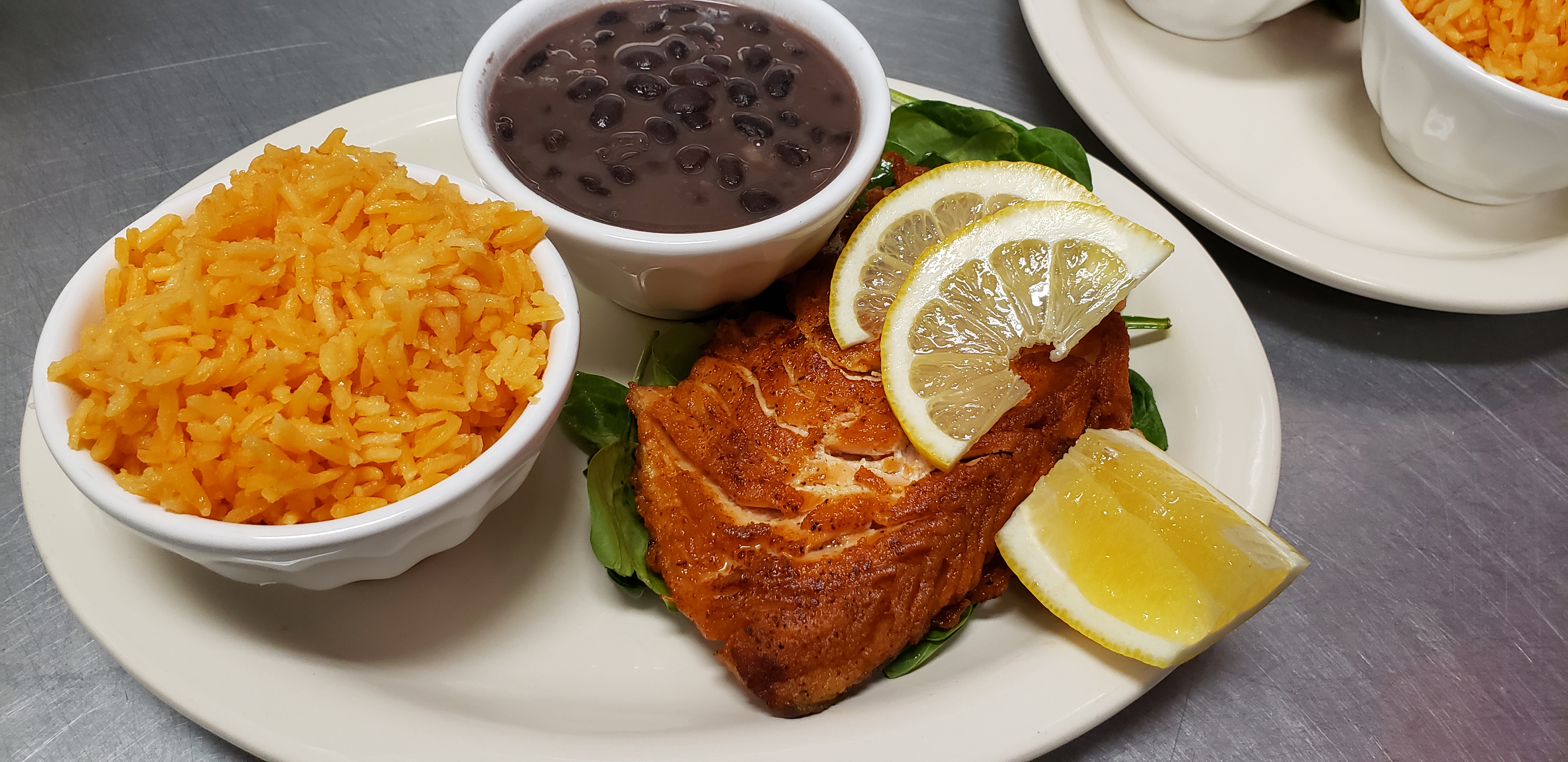 Order Salmon Azado food online from Alondra's Cuisine store, Middletown on bringmethat.com
