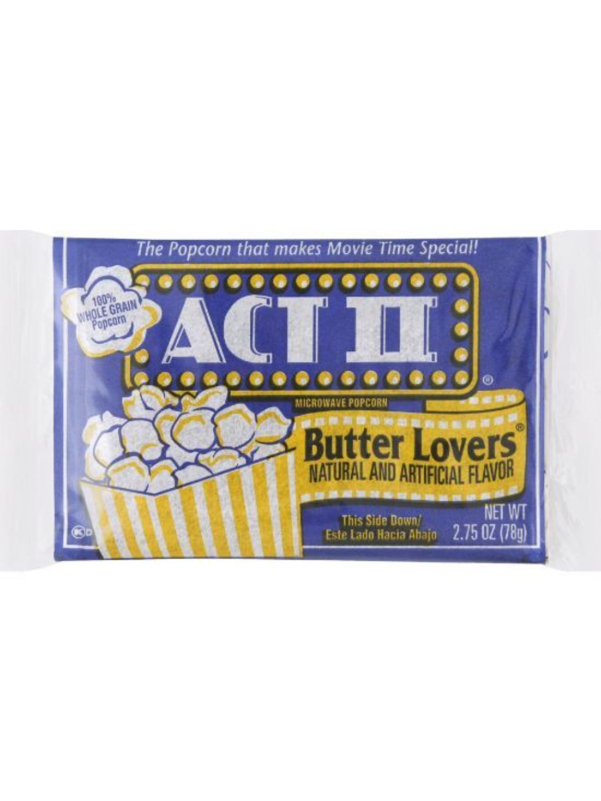 Order Act II Butter Lovers Popcorn (2.75 oz) food online from Neighborhood Scoops store, Marietta on bringmethat.com