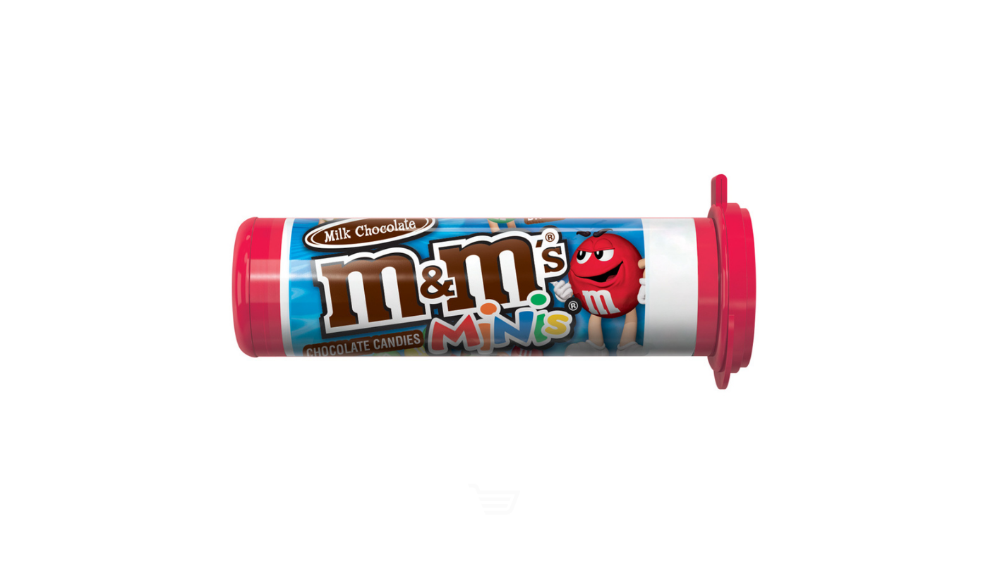 Order M&M's Minis Tube 1.08oz food online from Country Cousins Liquor & Jr Market store, Sylmar on bringmethat.com