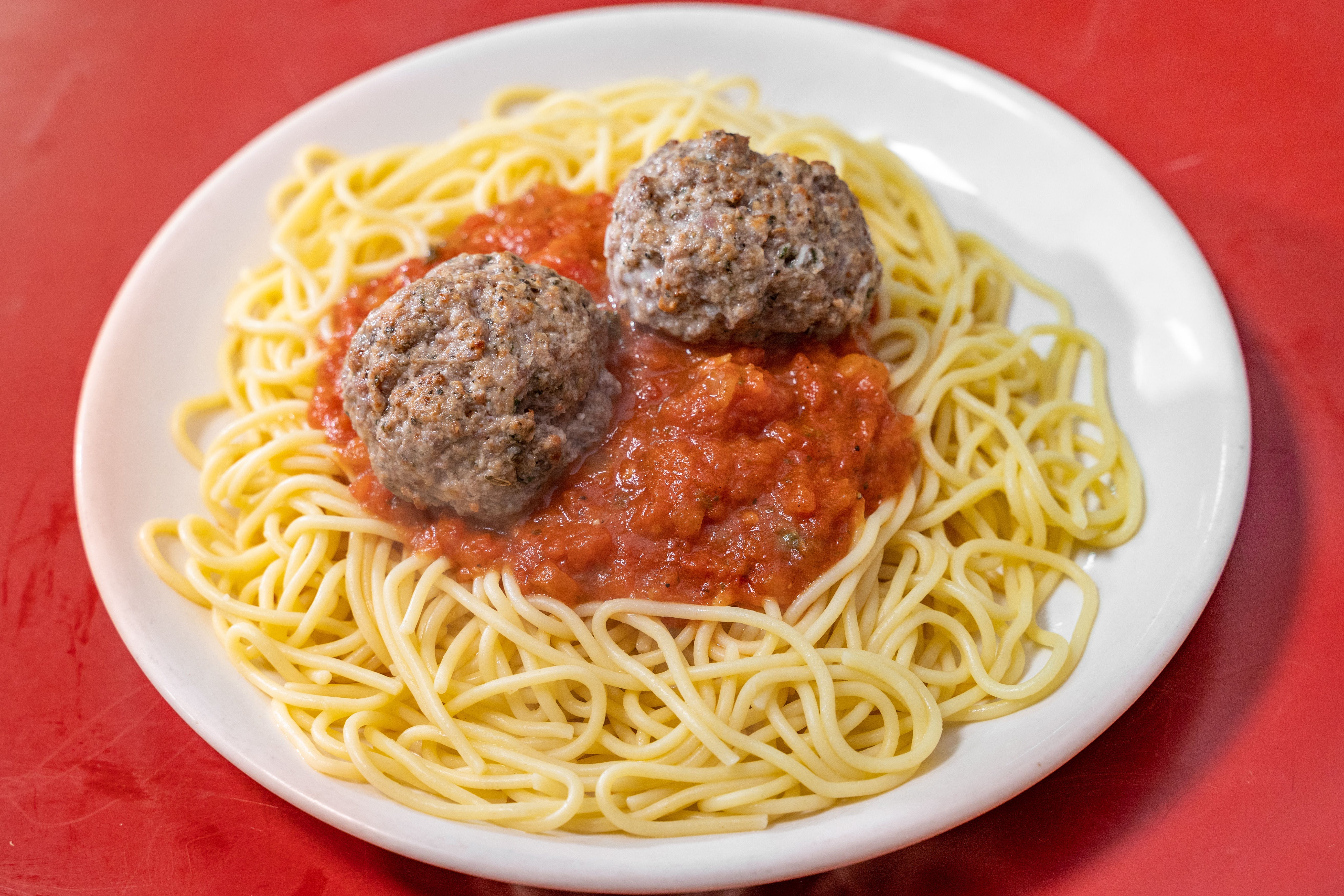 Order Spaghetti with Meatballs - Pasta food online from Buffalo's Pizza store, Sacramento on bringmethat.com