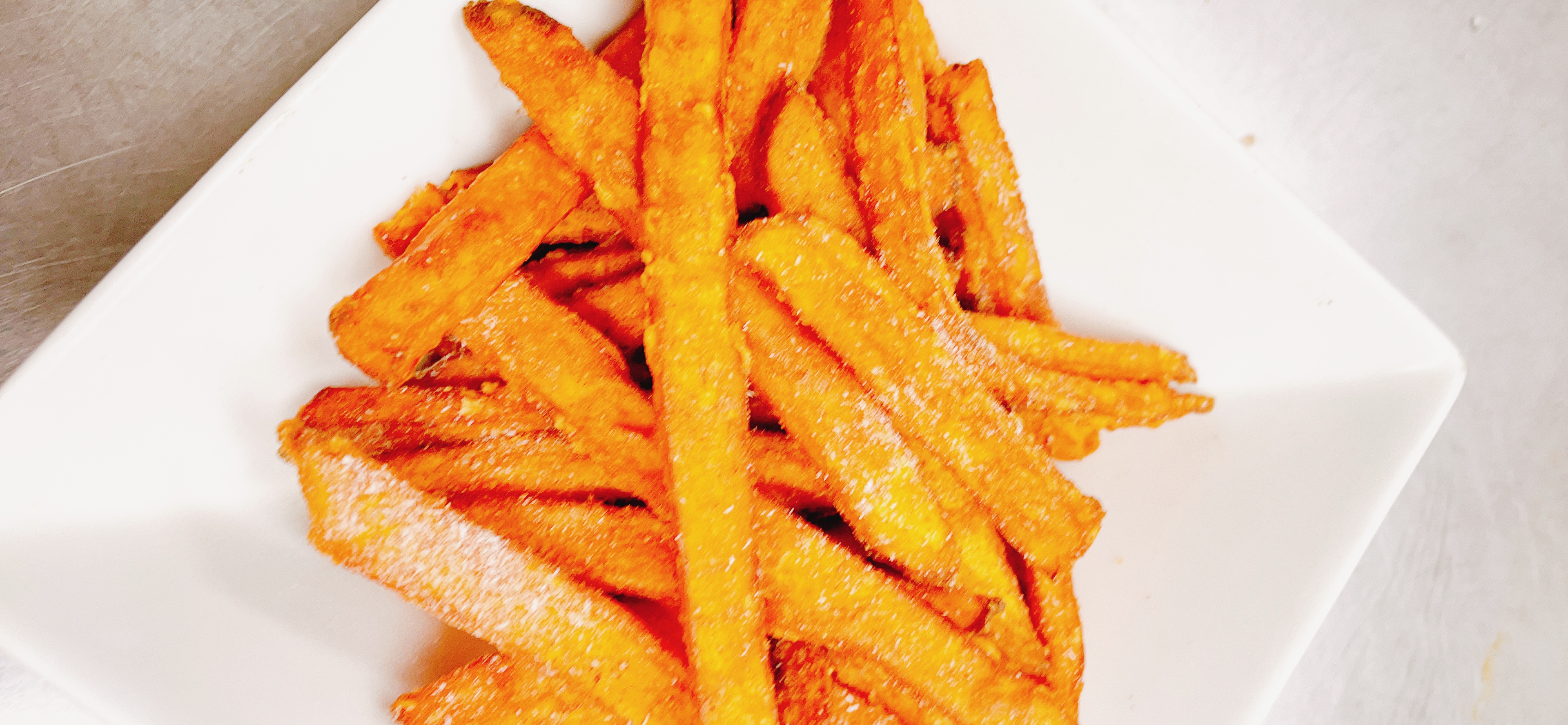 Order 8 oz. Sweet Potato Fries food online from Deep-Fried Country store, Rowland Heights on bringmethat.com