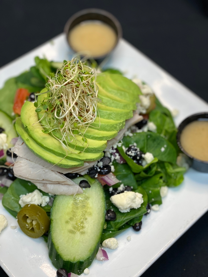 Order Turkey Spinach Avocado* food online from Mother North Grille store, Timonium on bringmethat.com