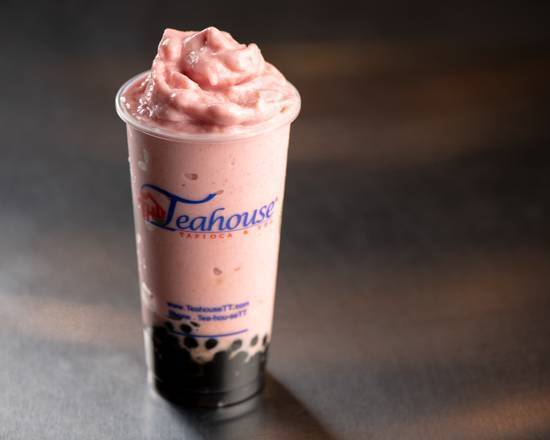 Order Strawberry Cream Blend food online from The Teahouse Tapioca & Tea store, Houston on bringmethat.com