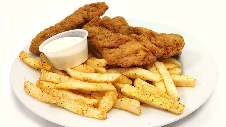 Order Chicken Tenders & Fries food online from Burgers Near Me store, Crosby on bringmethat.com