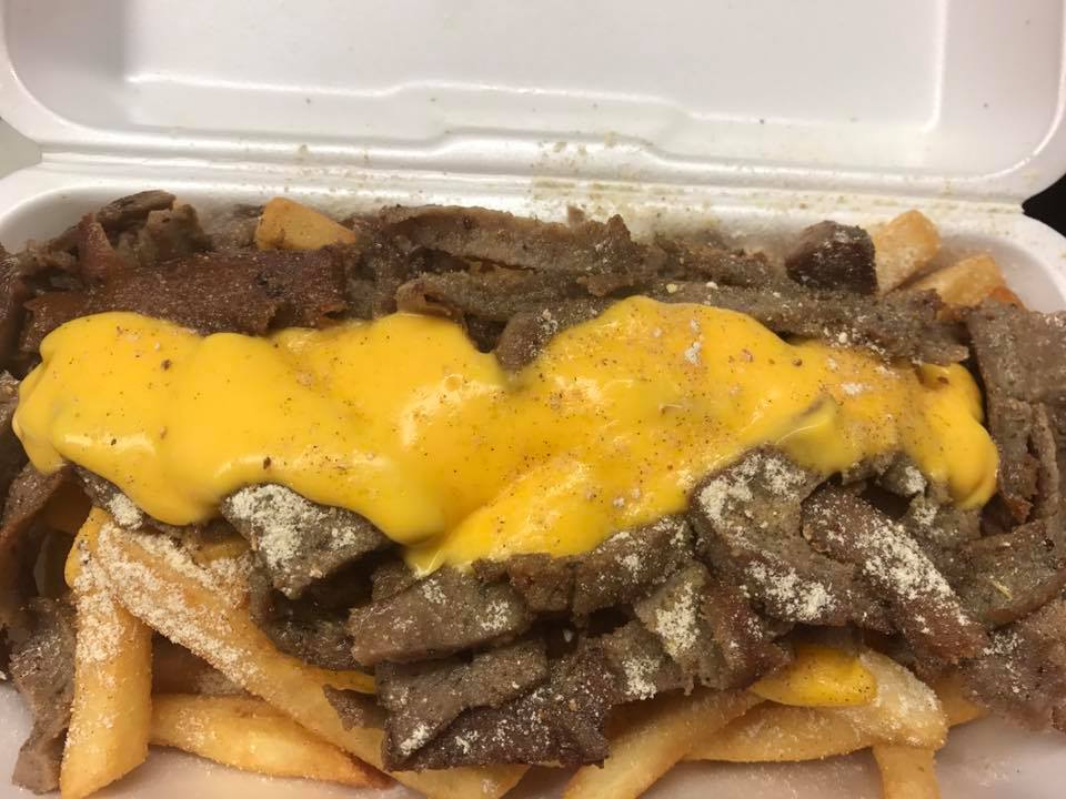 Order Gyro Cheese Fries food online from Rudy's Grill store, Summit Argo on bringmethat.com
