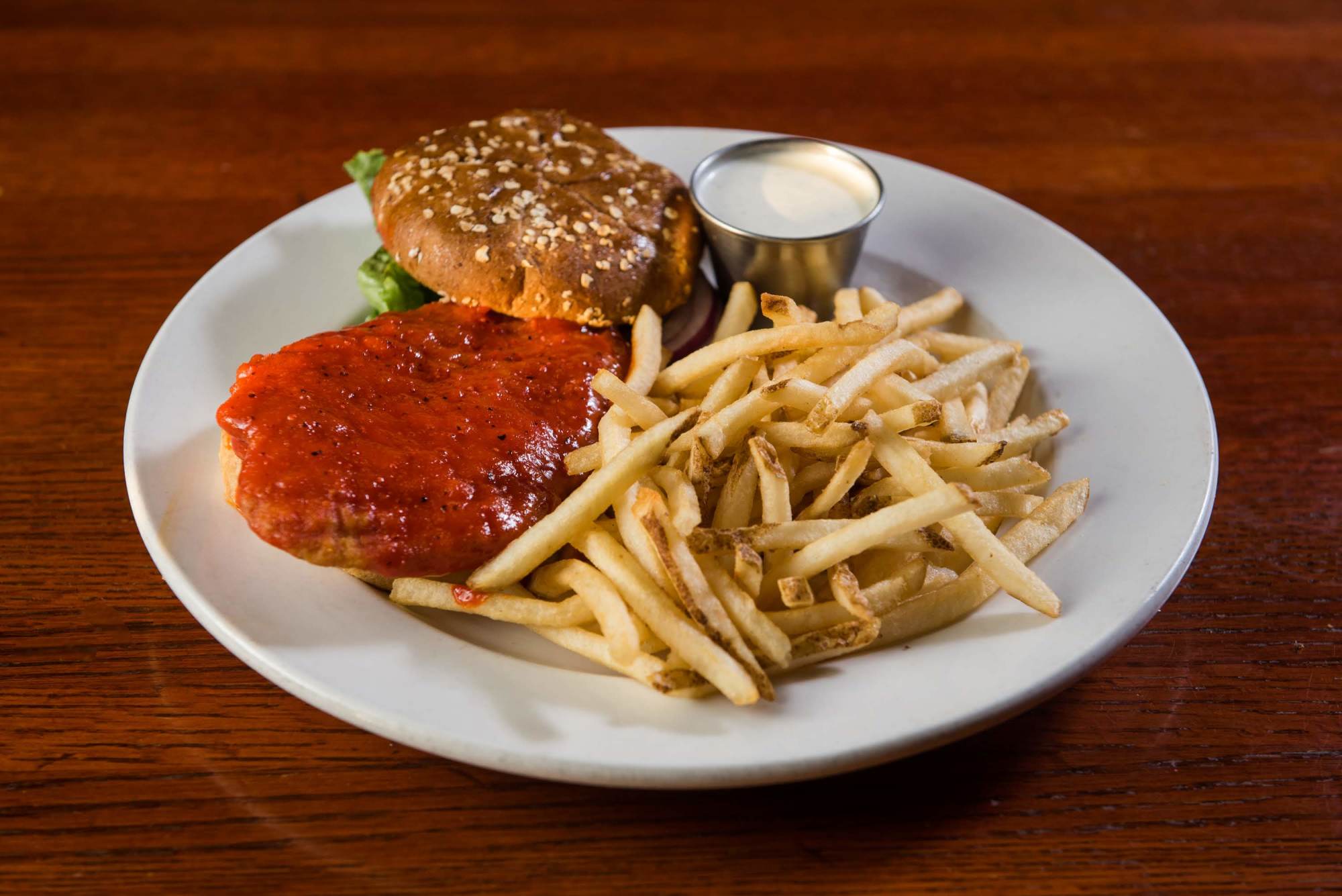 Order Buffalo Chicken Sandwich food online from The Vine Tavern & Eatery store, Tempe on bringmethat.com